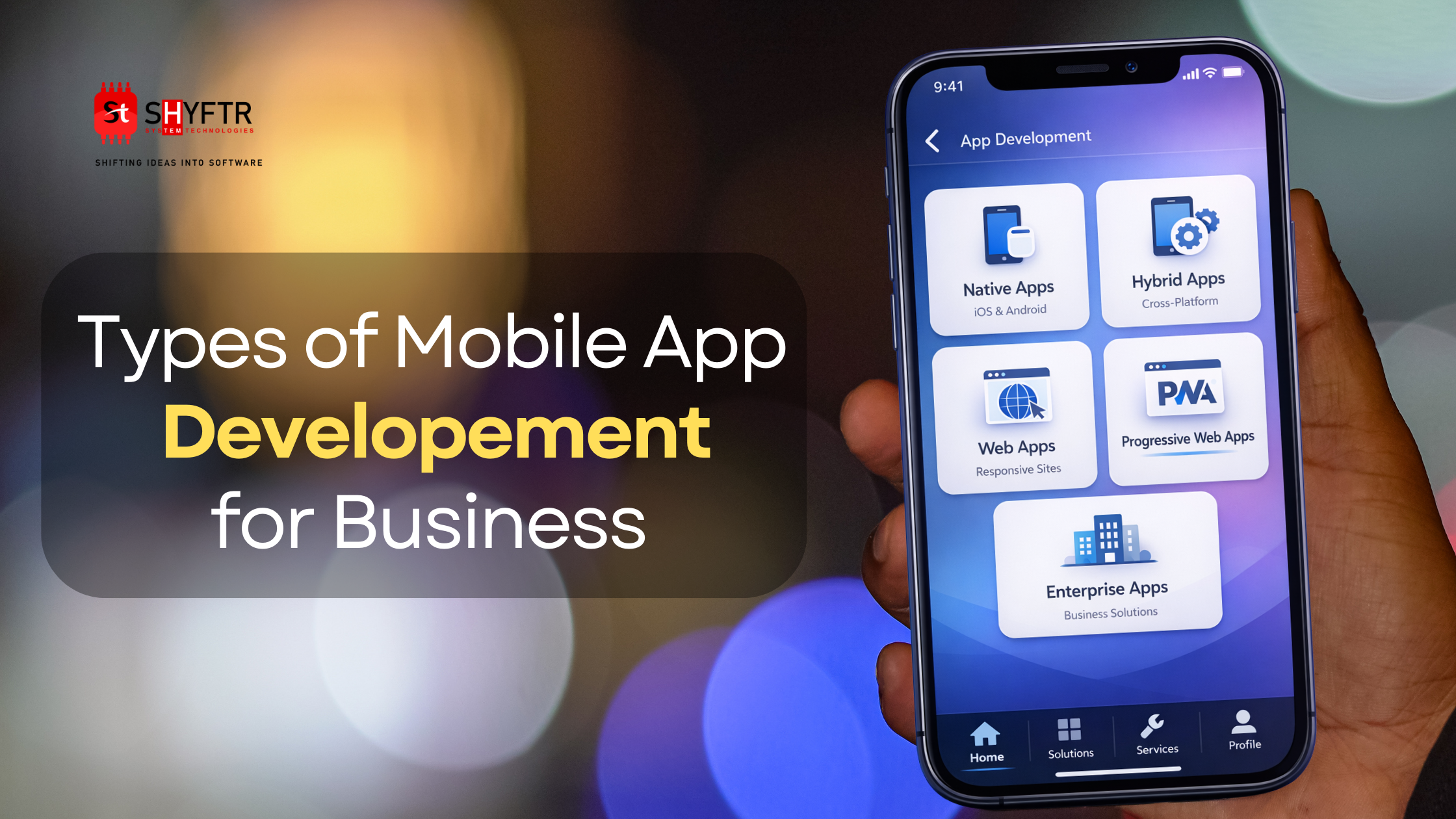 Types of Mobile App Development: A Simple Guide for Founders and Business Owners Types of Mobile App Development: A Simple Guide for Founders and Business Owners